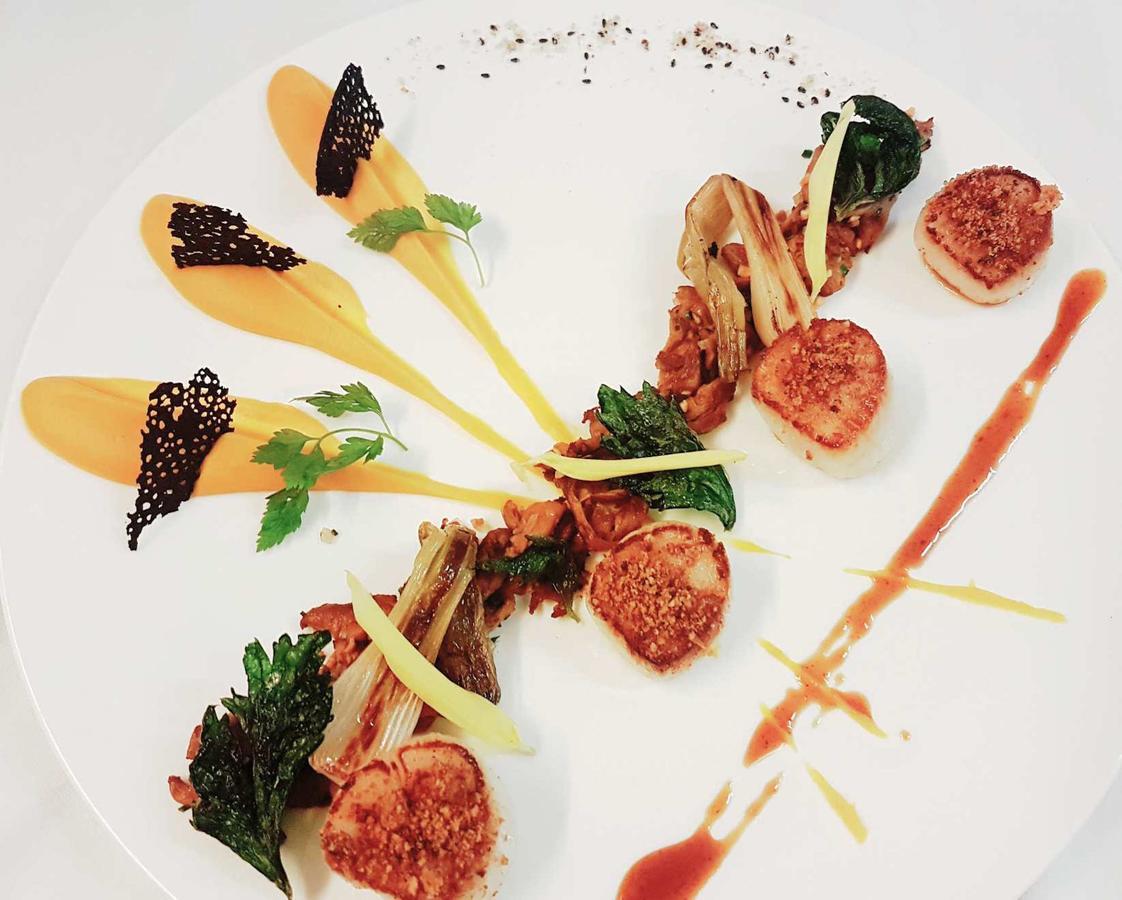 Restaurant Hotel Didier Meril Dinard Exterior photo