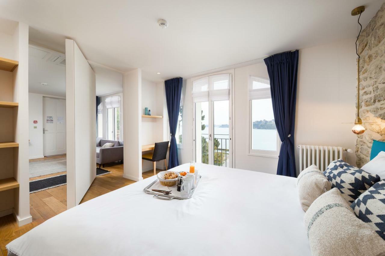 Restaurant Hotel Didier Meril Dinard Exterior photo