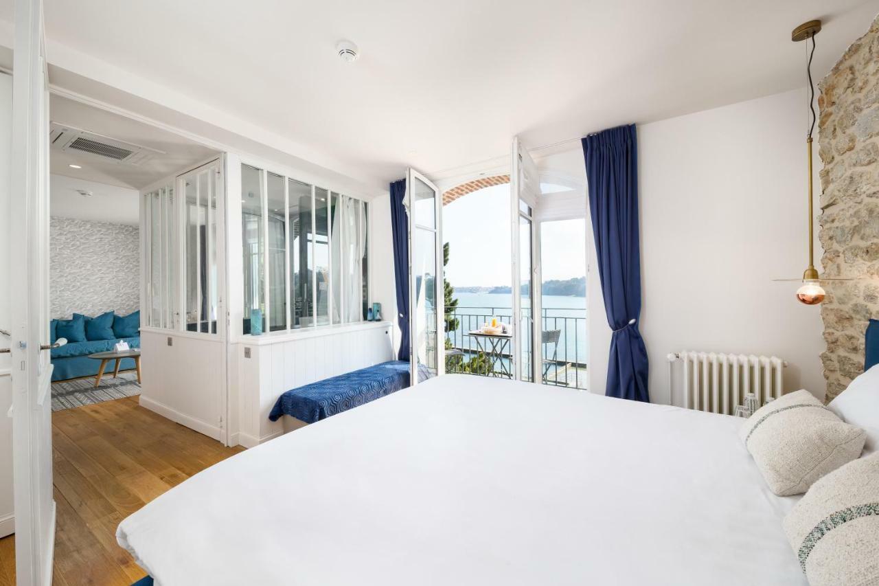 Restaurant Hotel Didier Meril Dinard Exterior photo