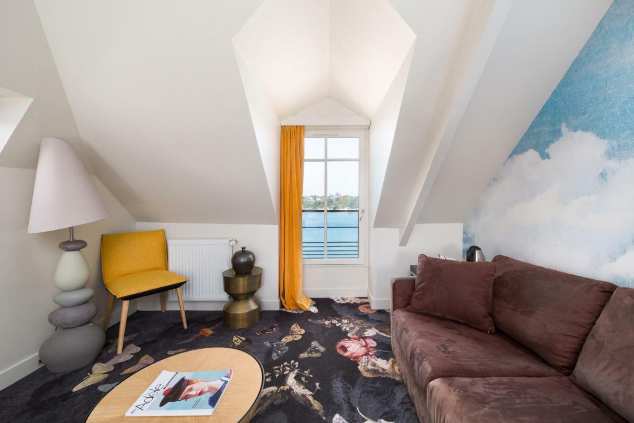 Restaurant Hotel Didier Meril Dinard Exterior photo